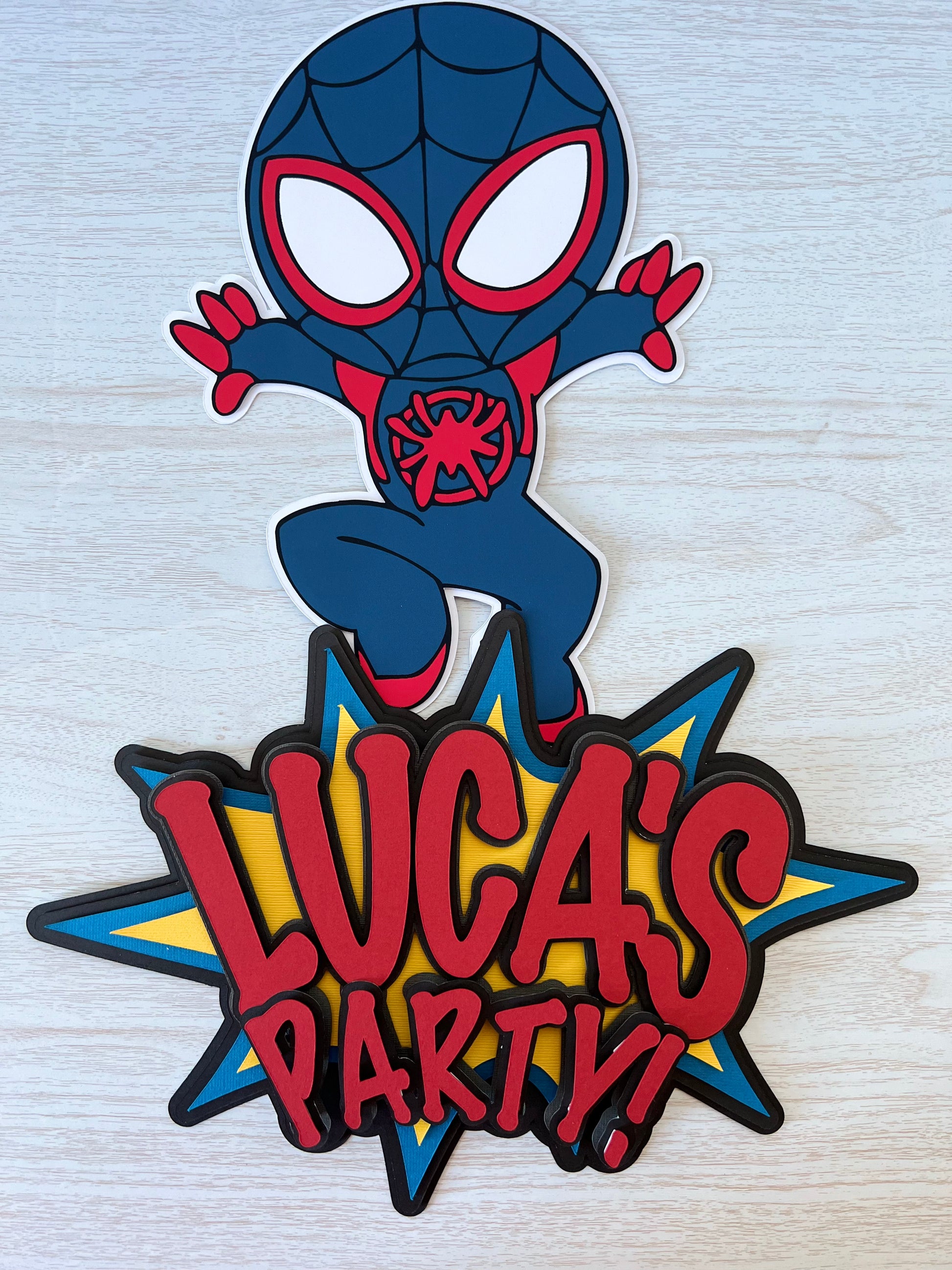 Spidey and His Amazing Friends Custom Sign Spidey Party Signs