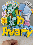 Boys who cry cake topper