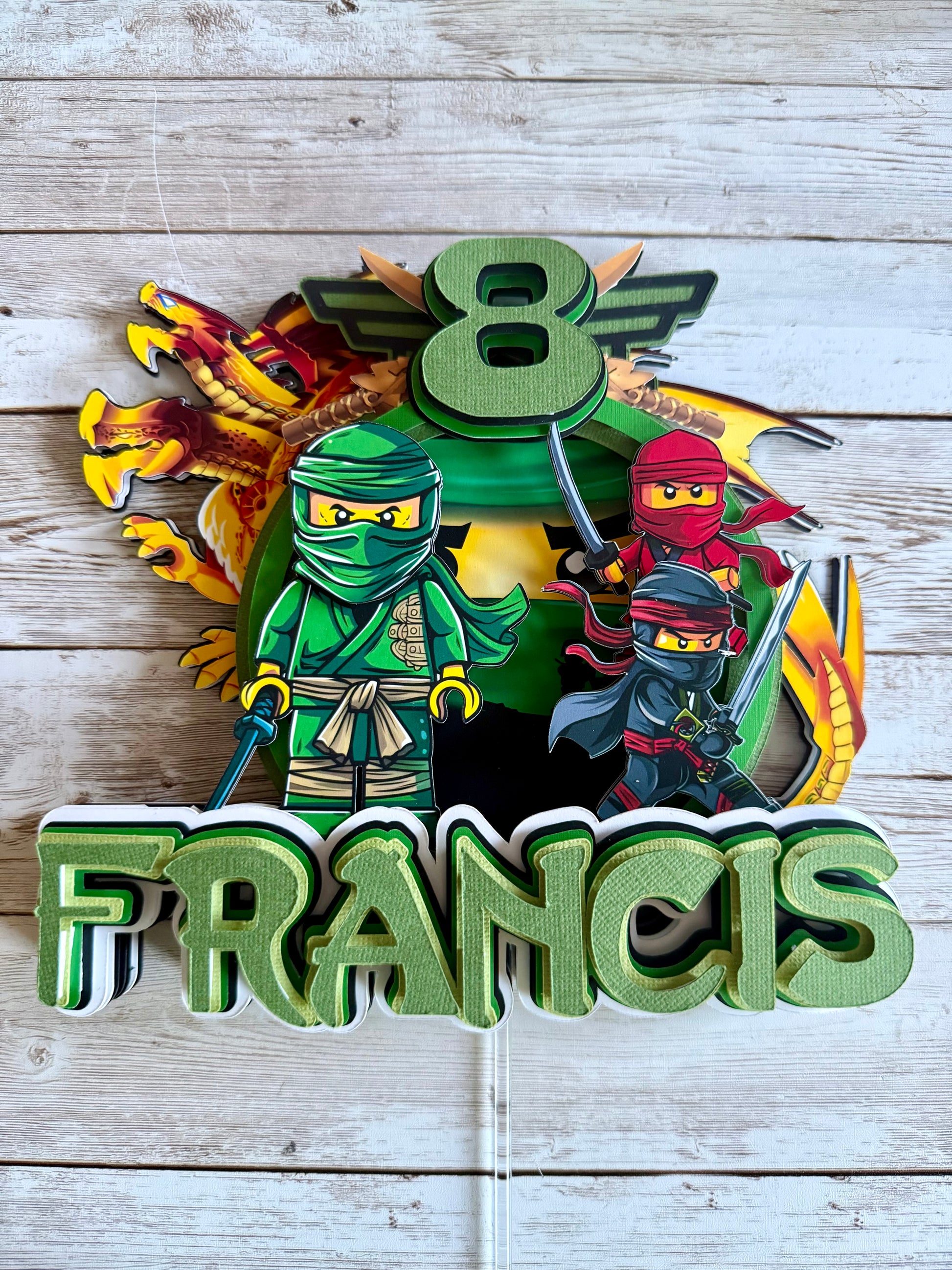 Ninjago Cake Topper