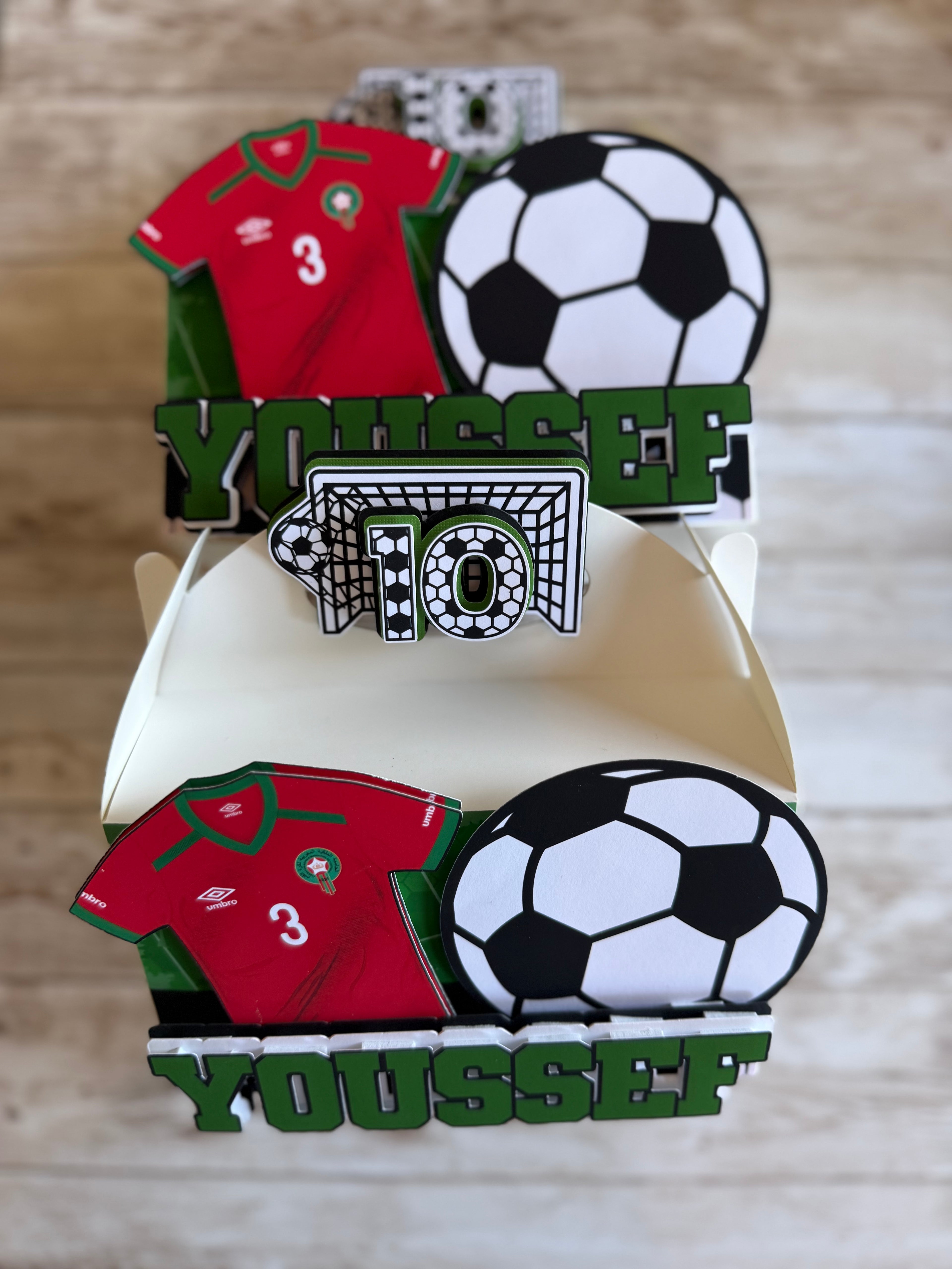 Soccer Favor Boxes