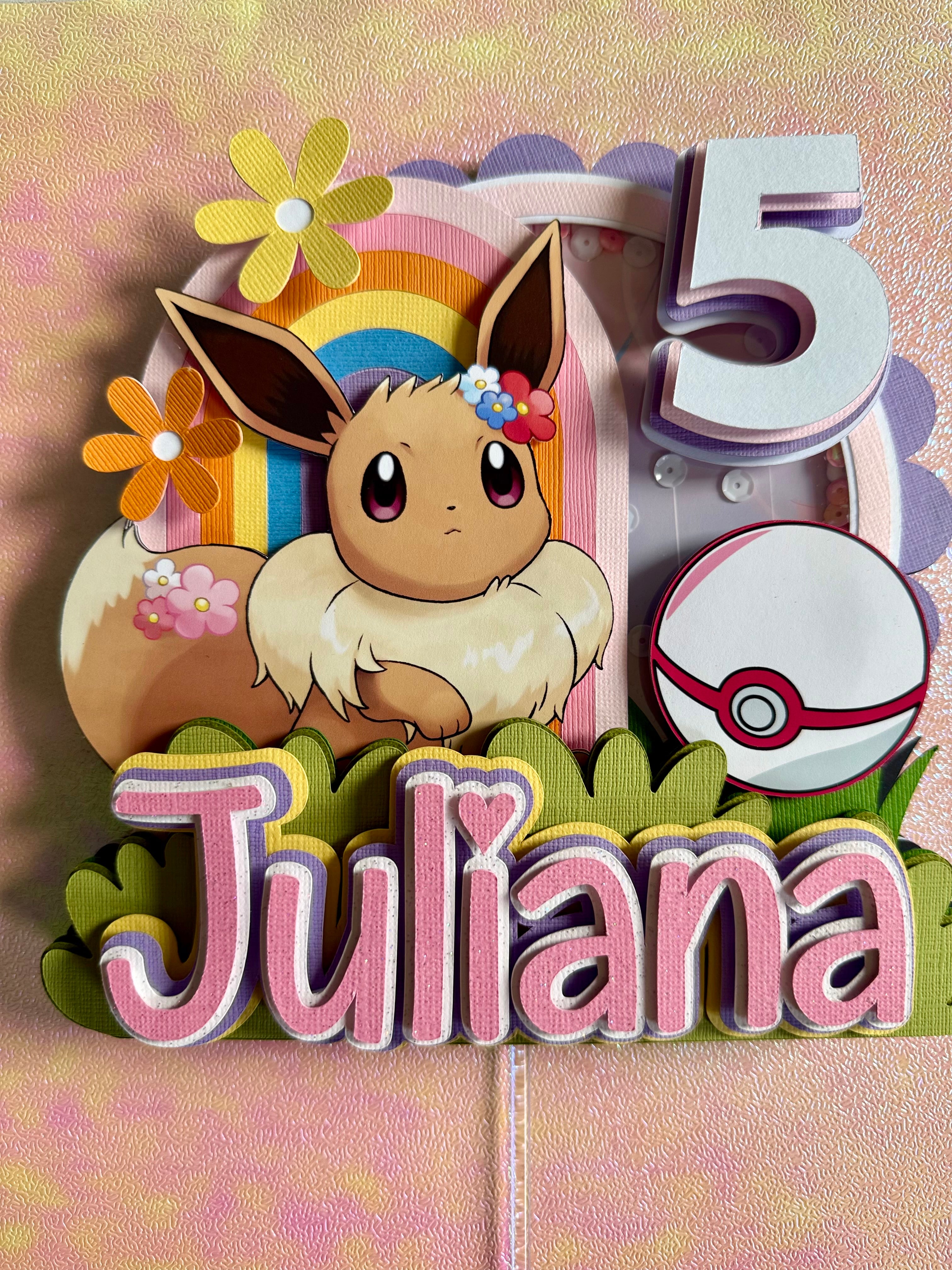 Eevee Cake Topper