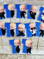 Boss baby Cupcake toppers 