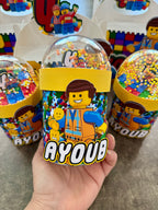 Lego Shaker Chip Cans