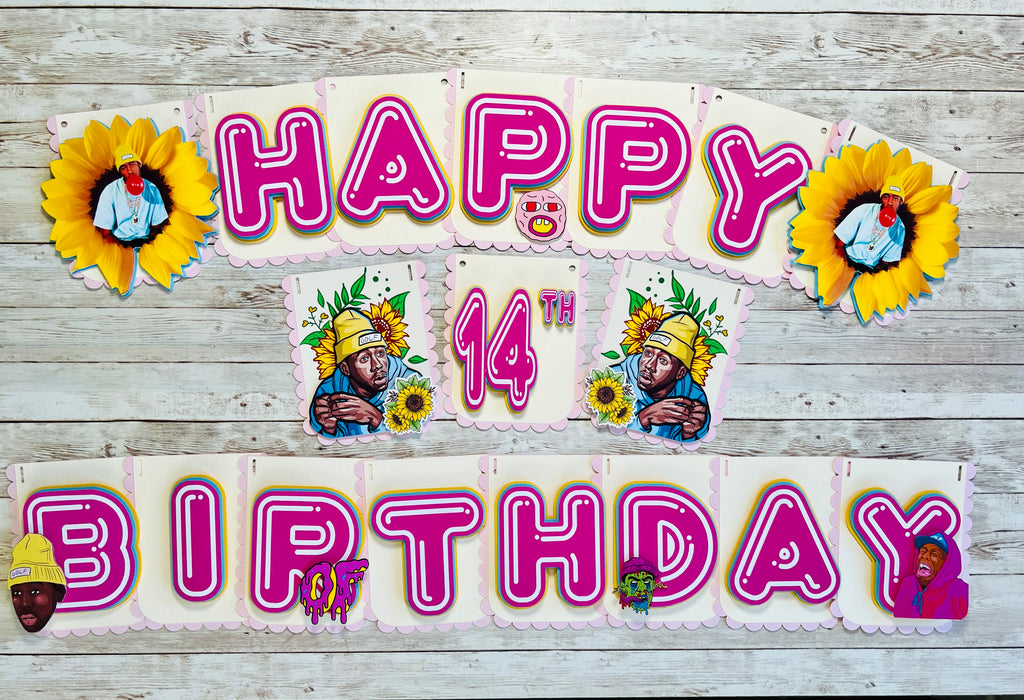 tyler the creator birthday banner