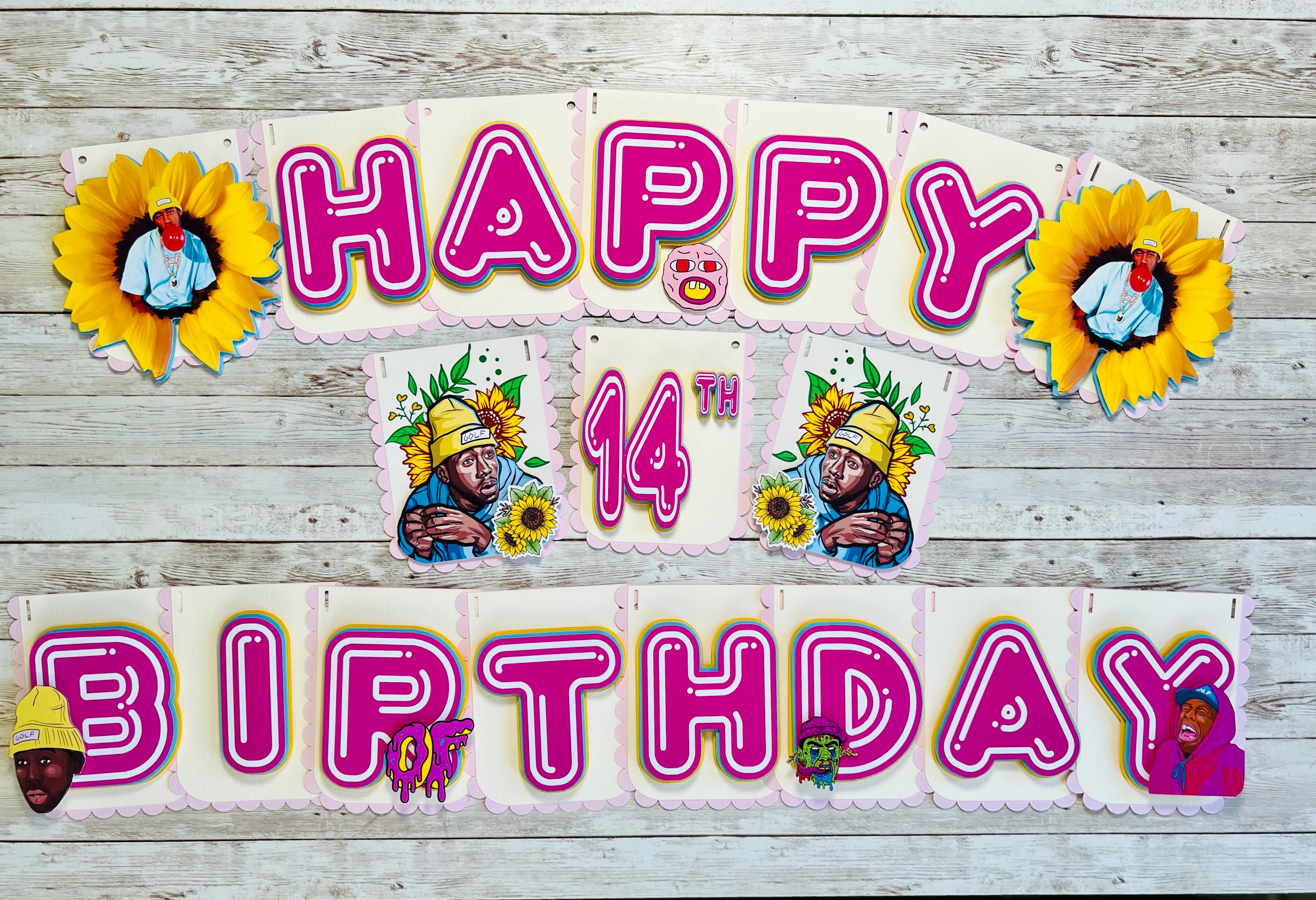 tyler the creator birthday banner