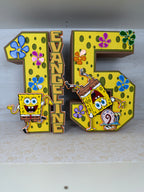 Sponge 3D Numbers