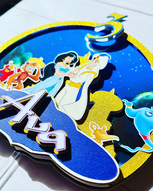 Princess Jasmine Cake topper