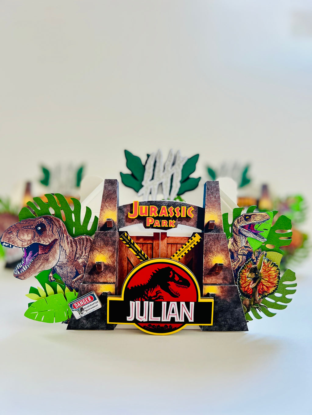 Dino Favor Boxes