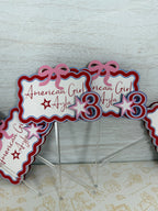 American Girl Cupcake Toppers
