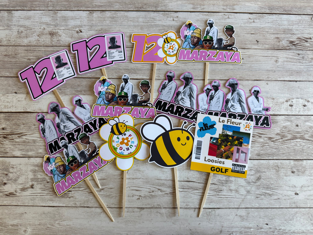 The Creator Mix Cupcake Toppers