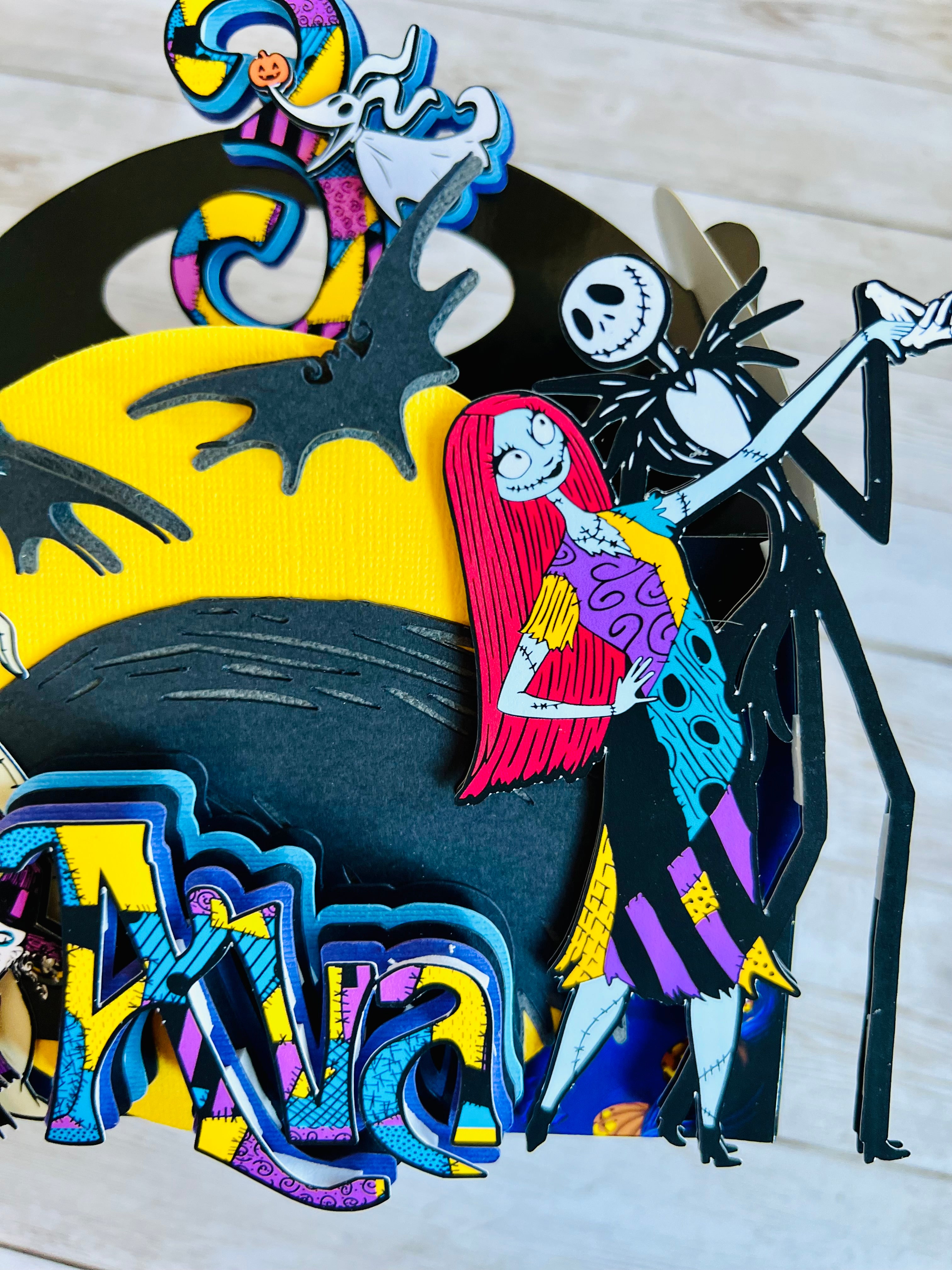 Oogie Boogie favor boxes