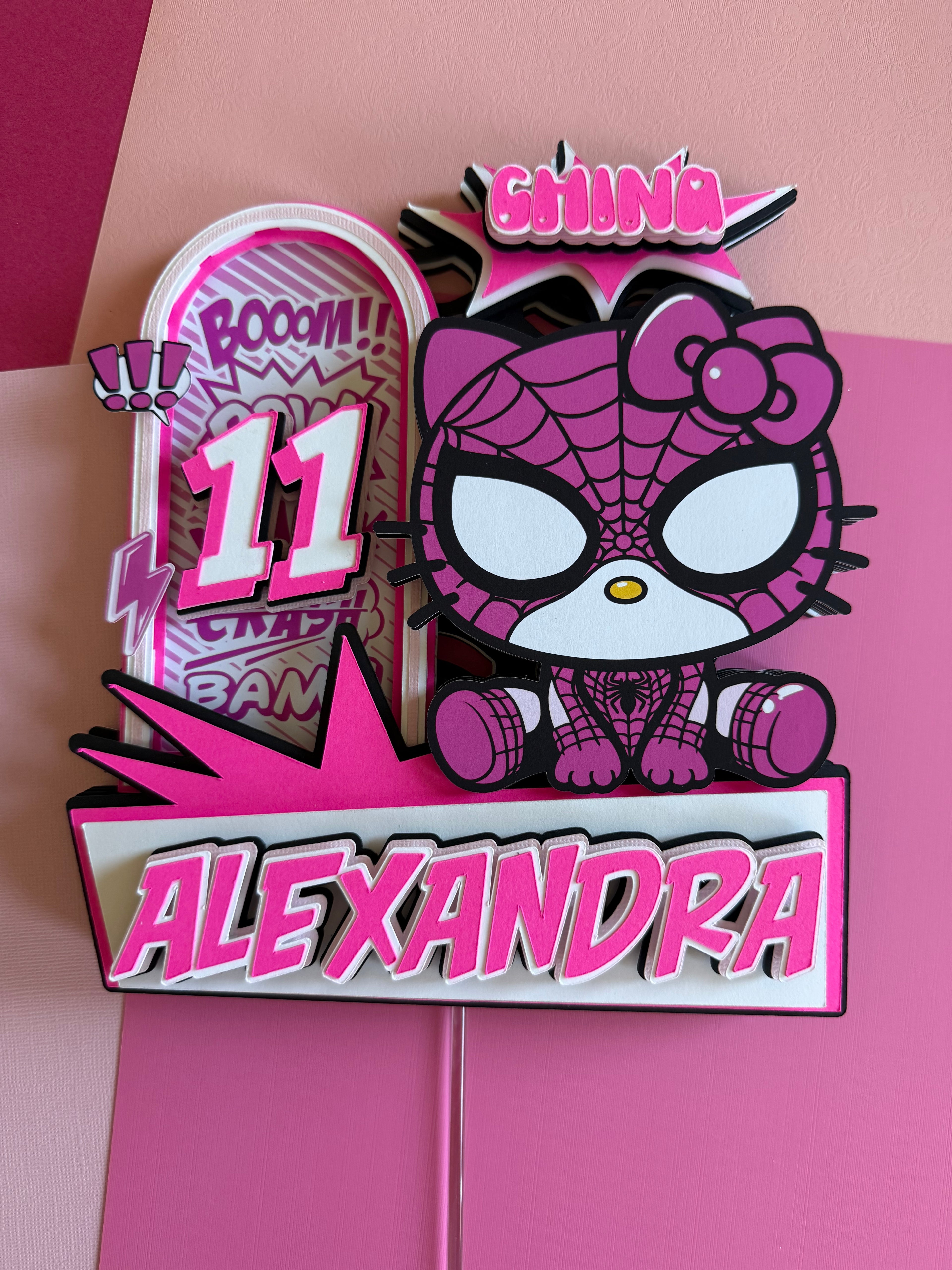 Kitty Cake Topper