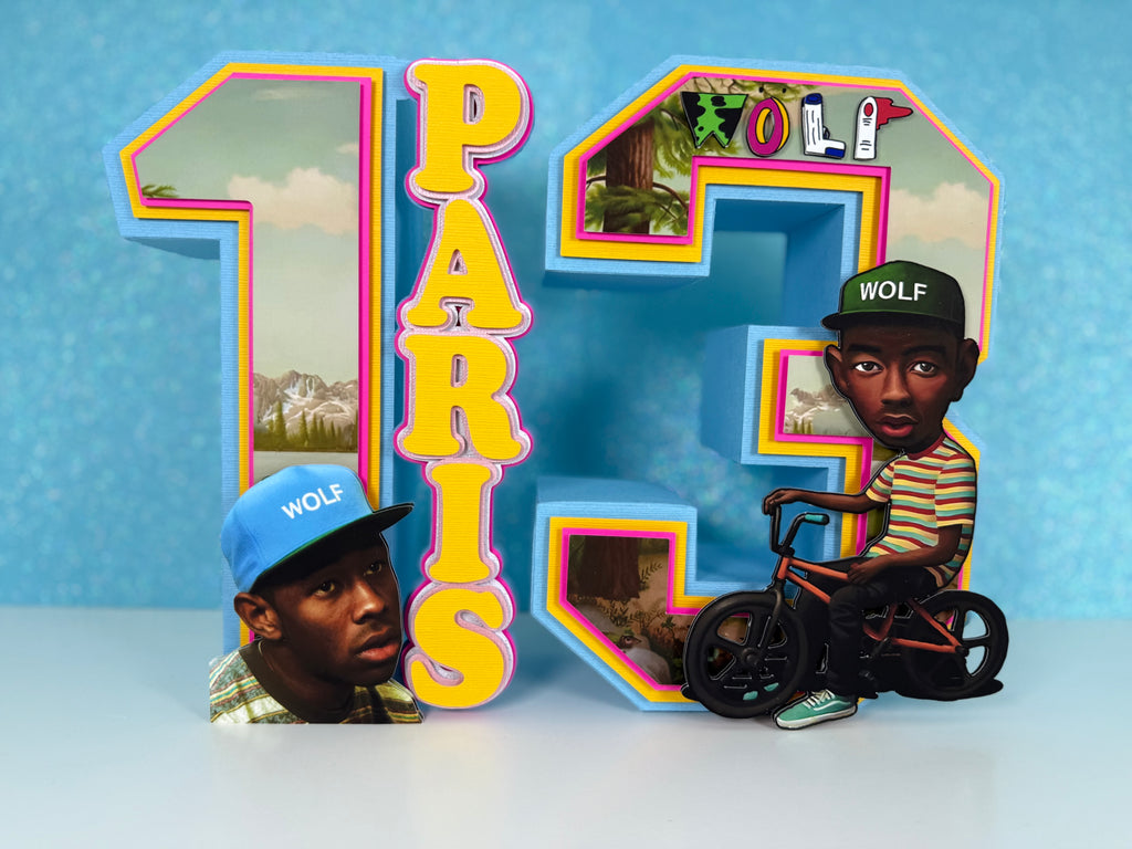 Tyler the creator 3D numbers