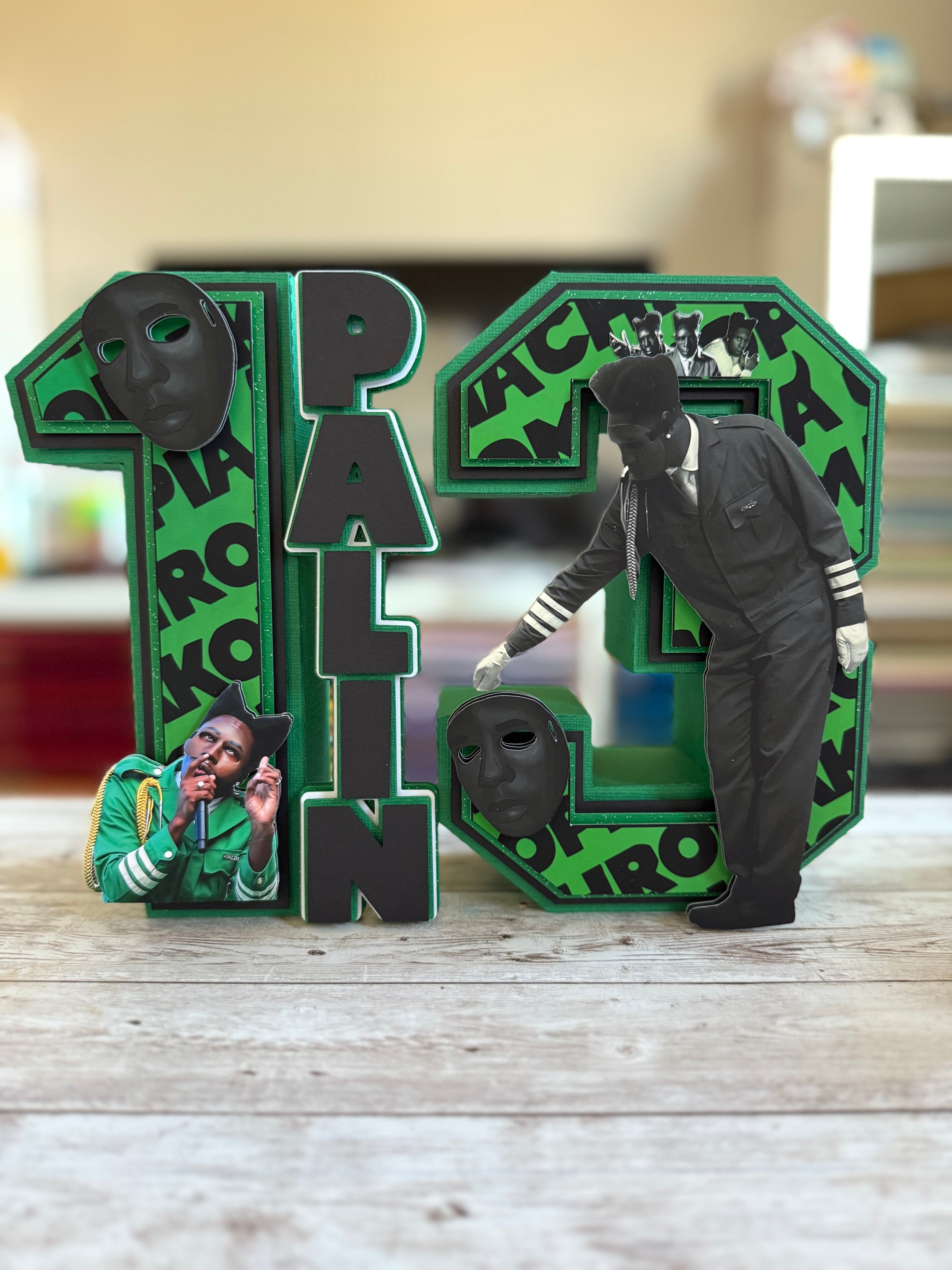 The Creator Chroma 3D Number Set