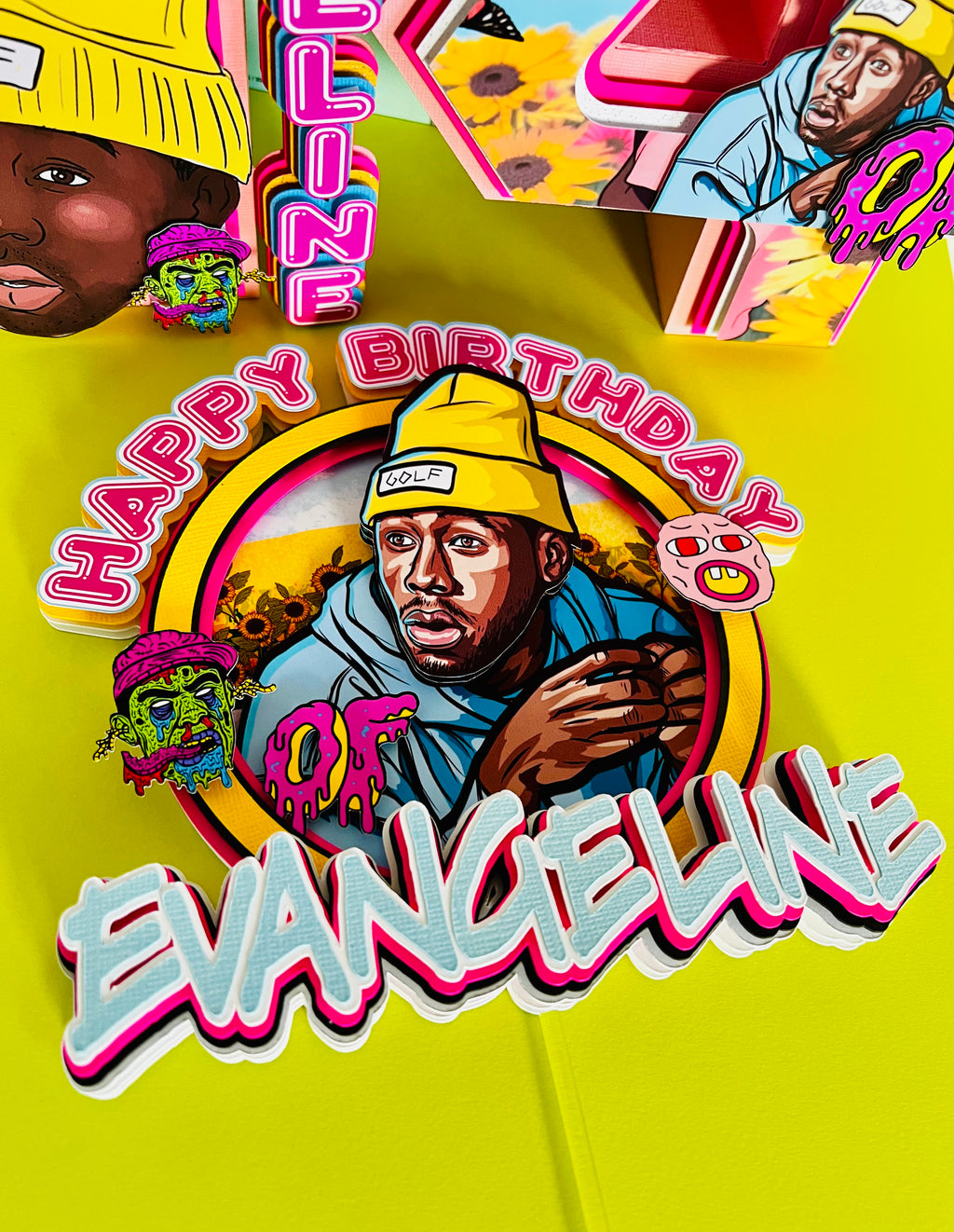 the creator cake topper