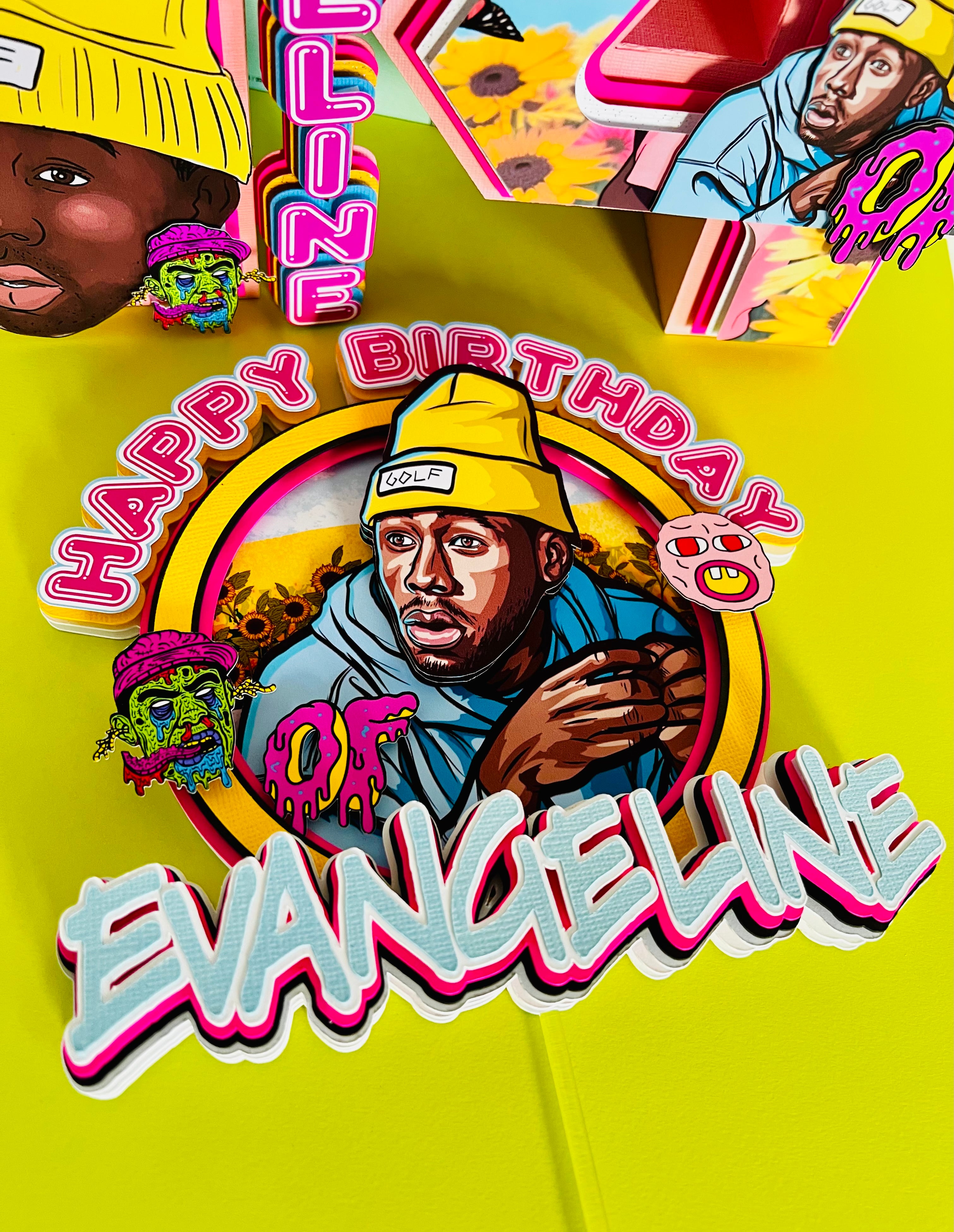 the creator cake topper