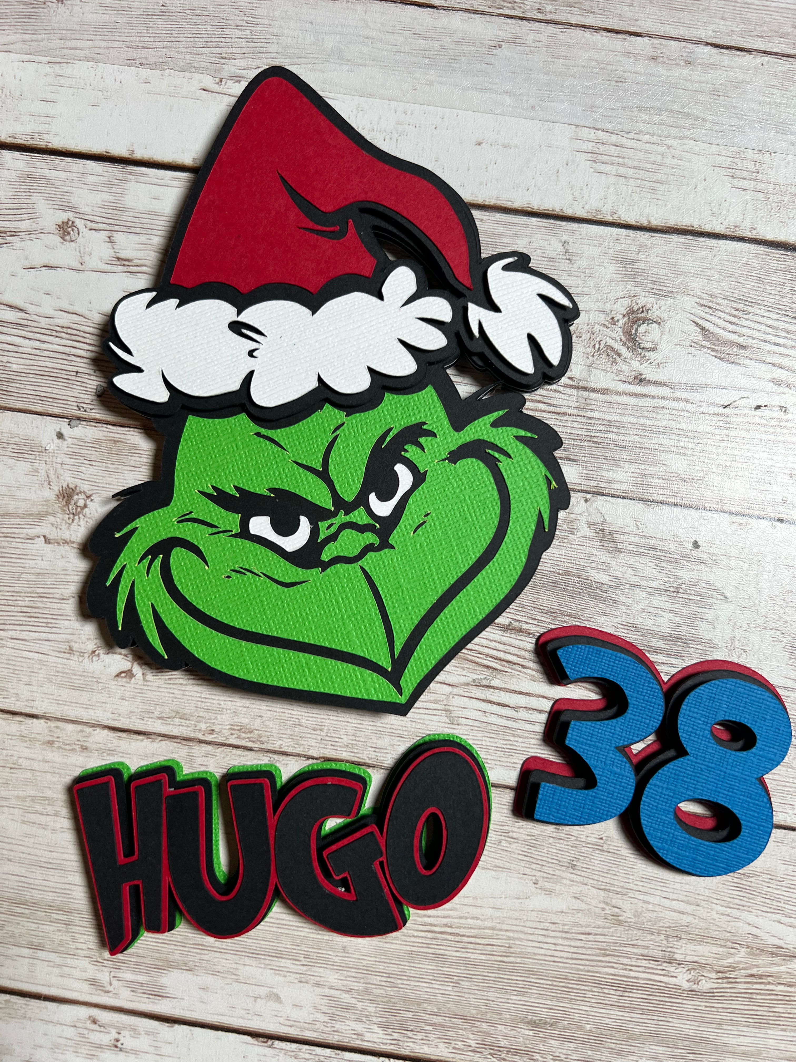 The Grinch Cake Topper