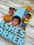 Gracie's corner cake topper