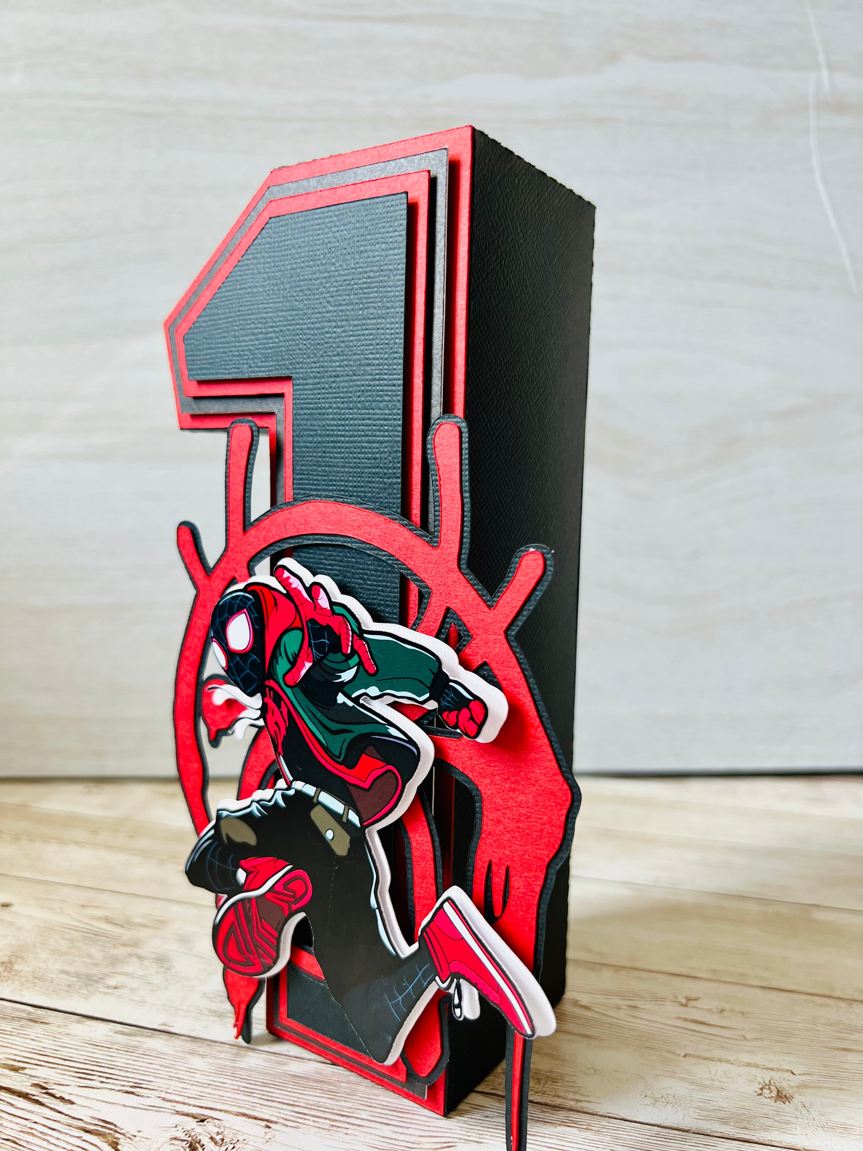 Miles morales party decor 