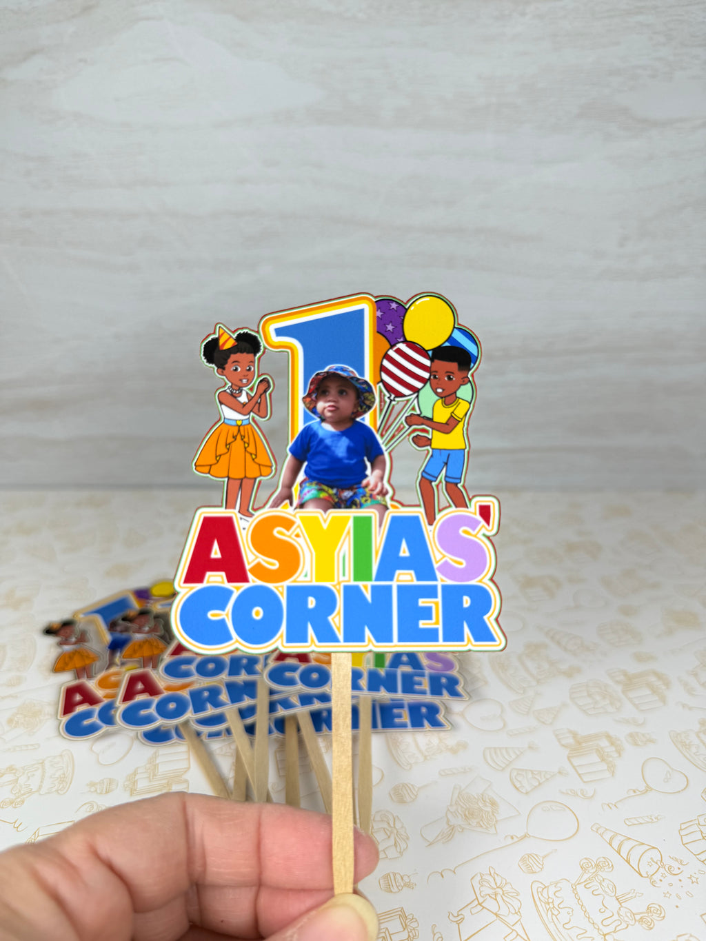 Gracie’s cupcake toppers