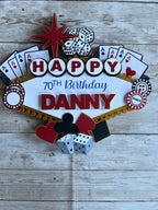 Vegas Cake Topper