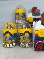 Lego Shaker Chip Cans