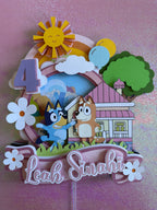 Bluey Cake Topper