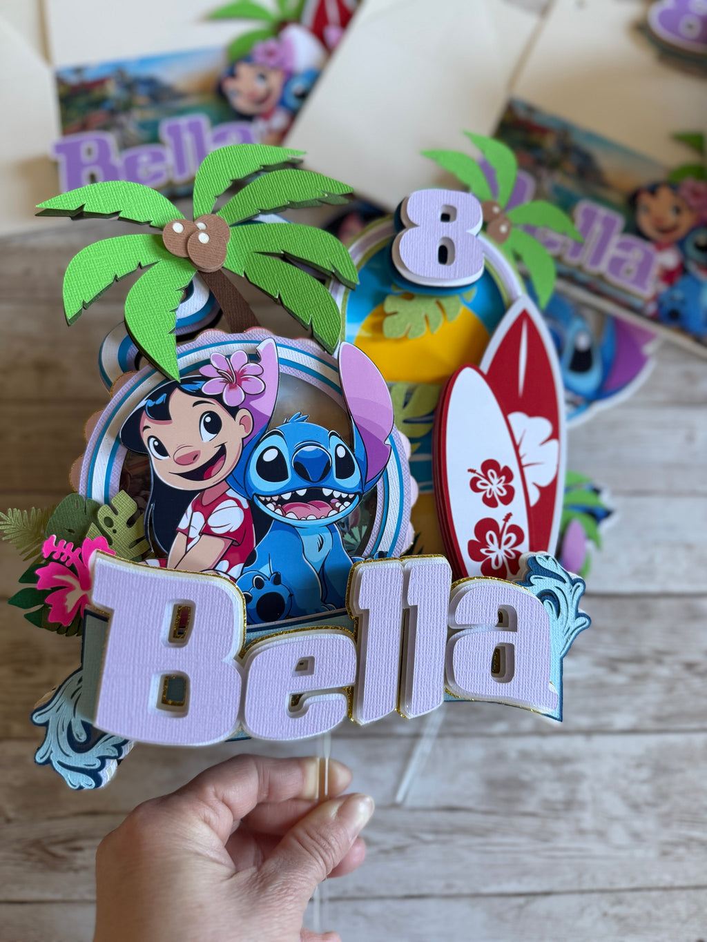 Lilo & Stitch Cake Topper