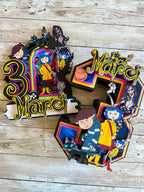 Coraline cake topper