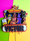 FIVE NIGHTS AT FREDDYS CAKE TOPPER
