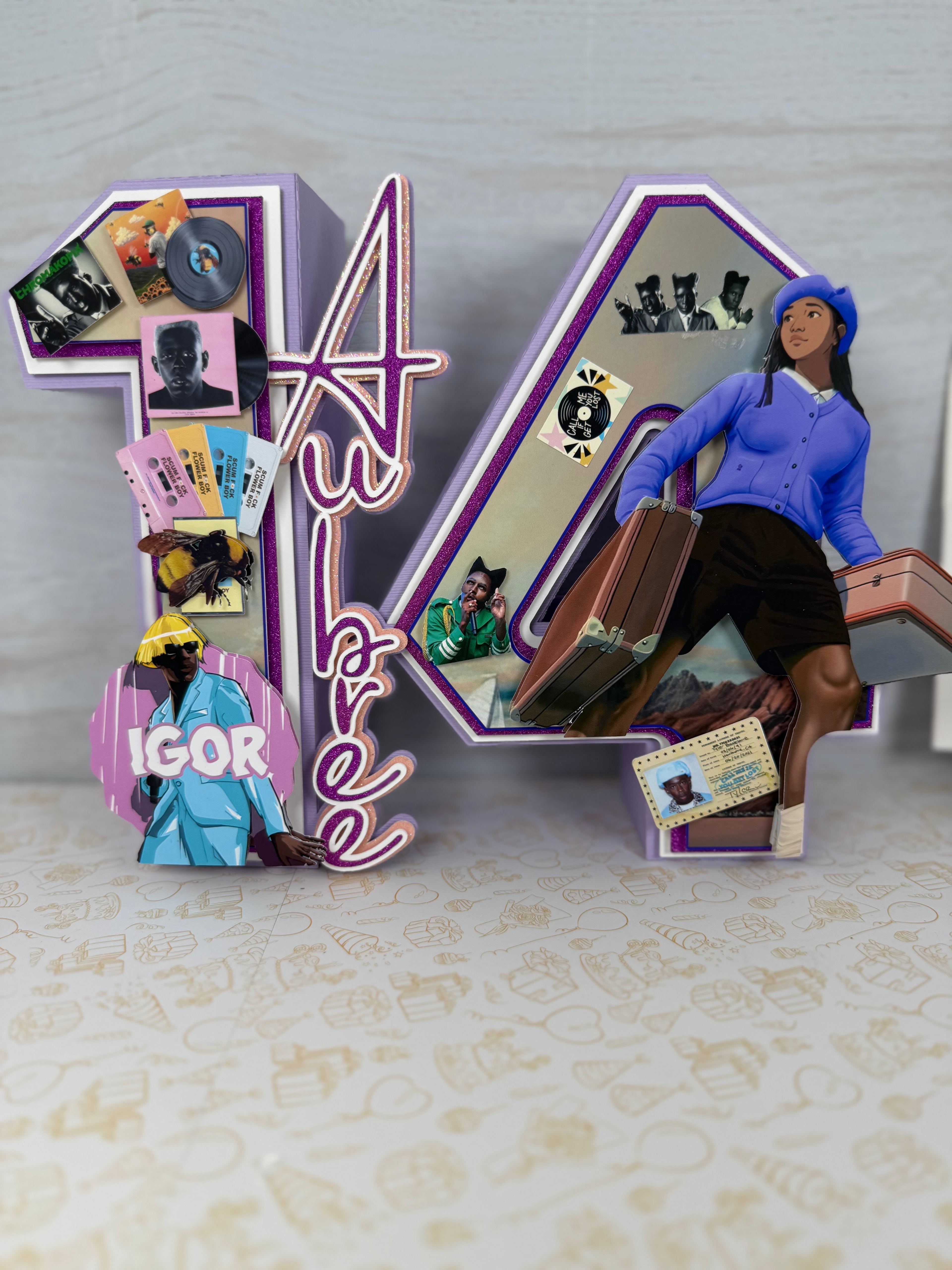 TYLER THE CREATOR 3D NUMBER