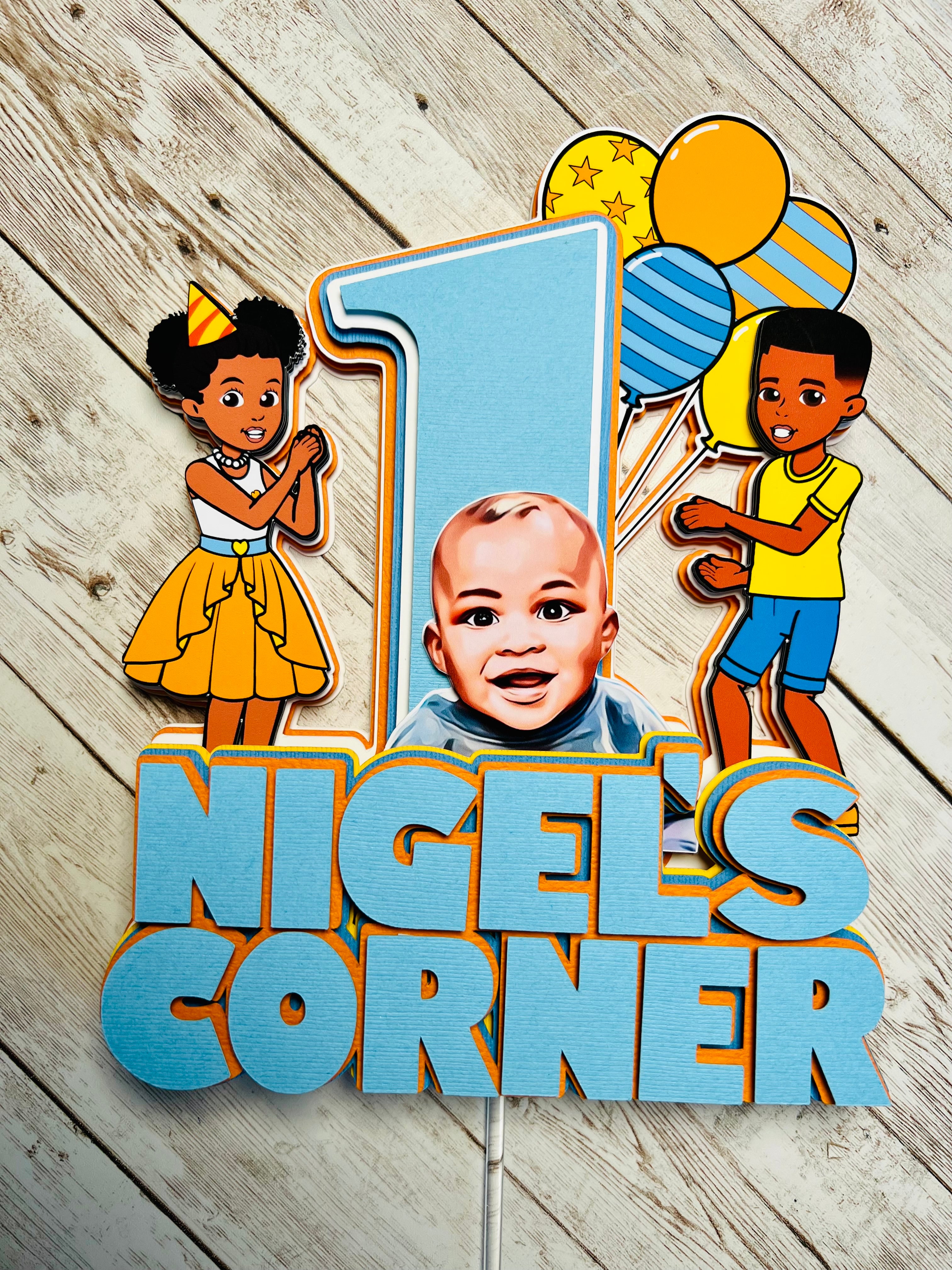 Gracie’s Corner Cake Topper