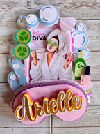 Spa Day Cake Topper