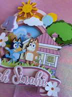 Bluey Cake Topper