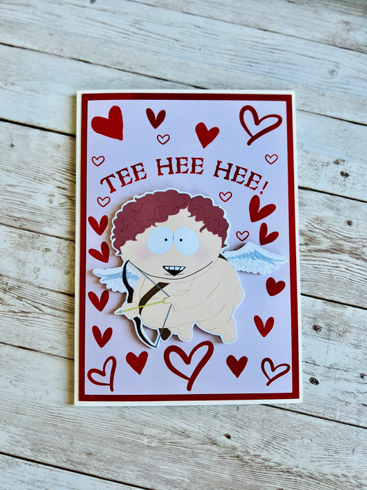 Eric Cartman Cupid card