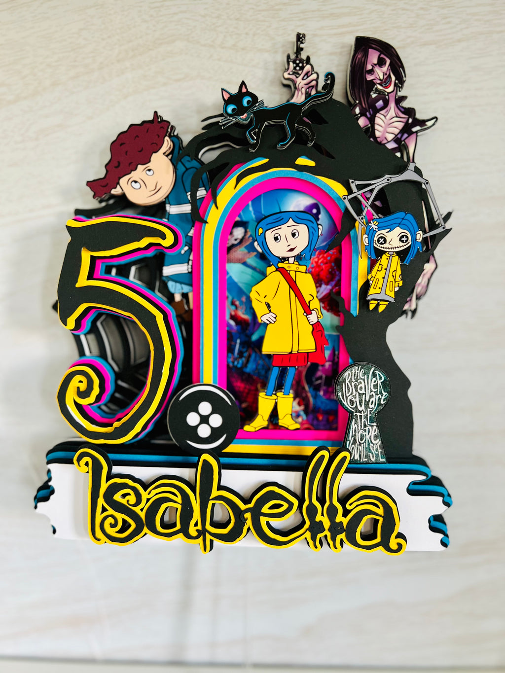 Coraline Cake Topper