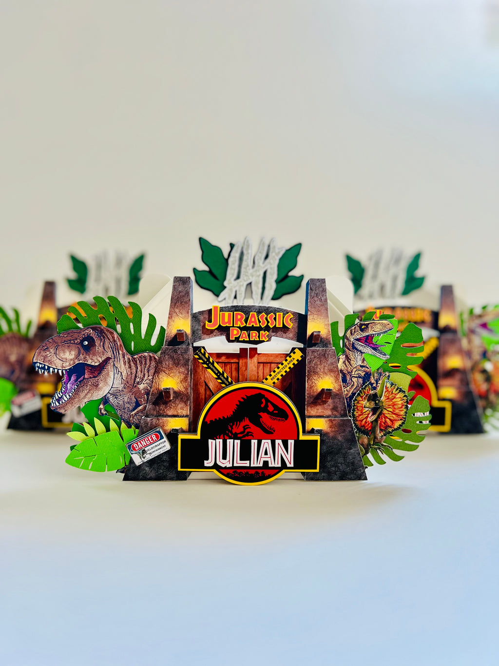 Jurassic Park birthday decor