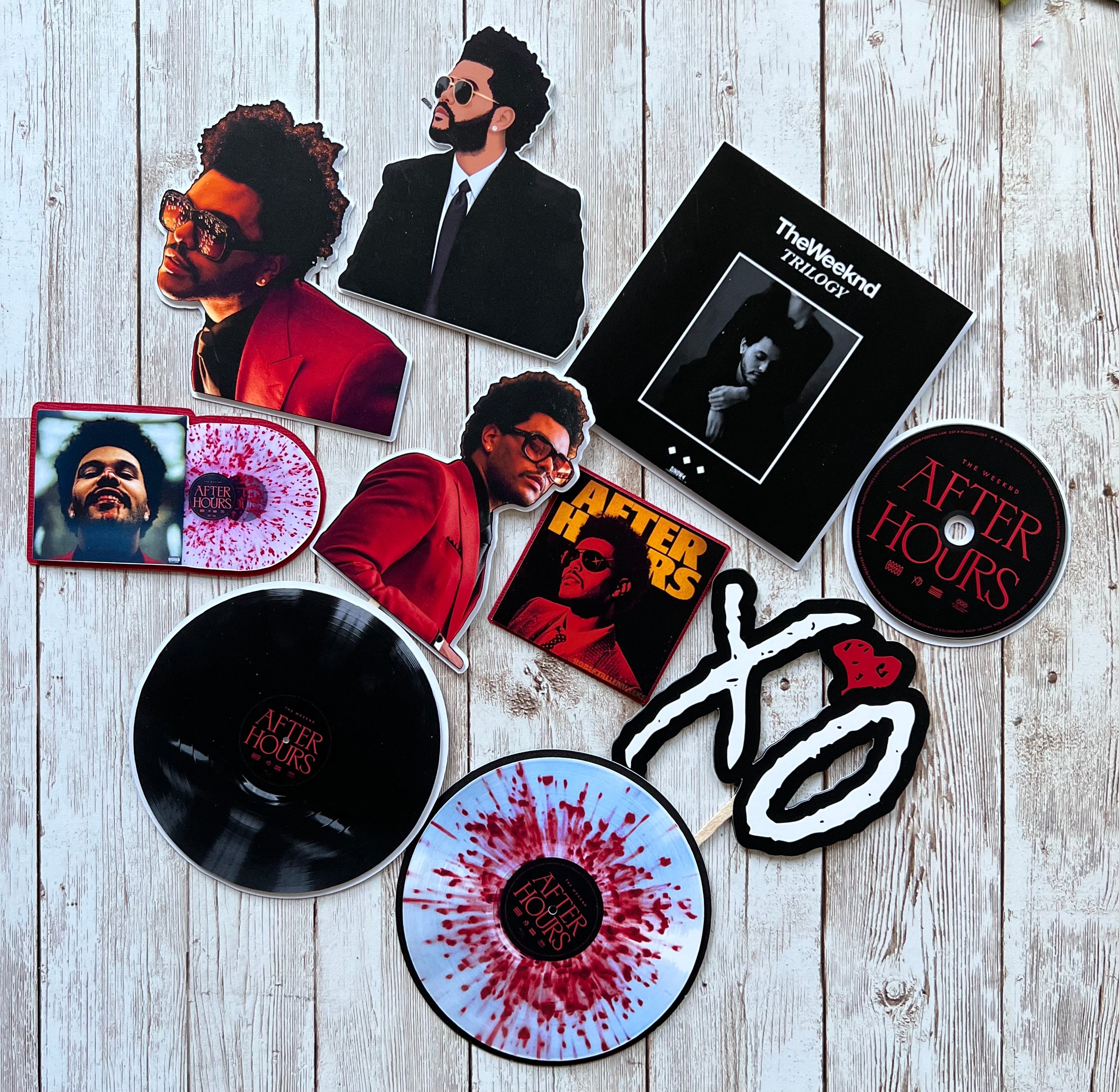 The Weeknd Cutouts