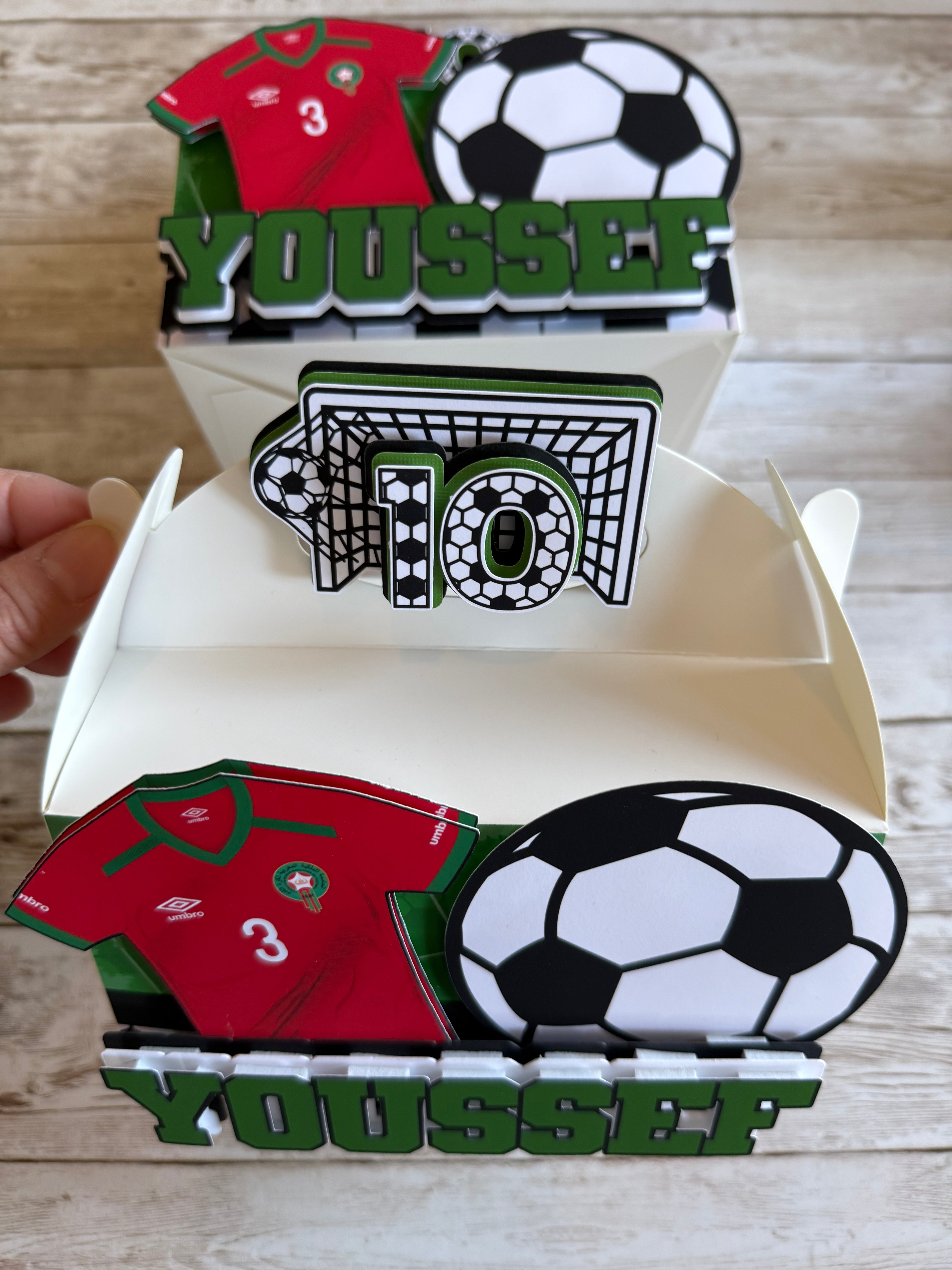 Soccer Favor Boxes