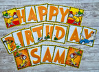 Green Eggs and Ham Birthday Banner