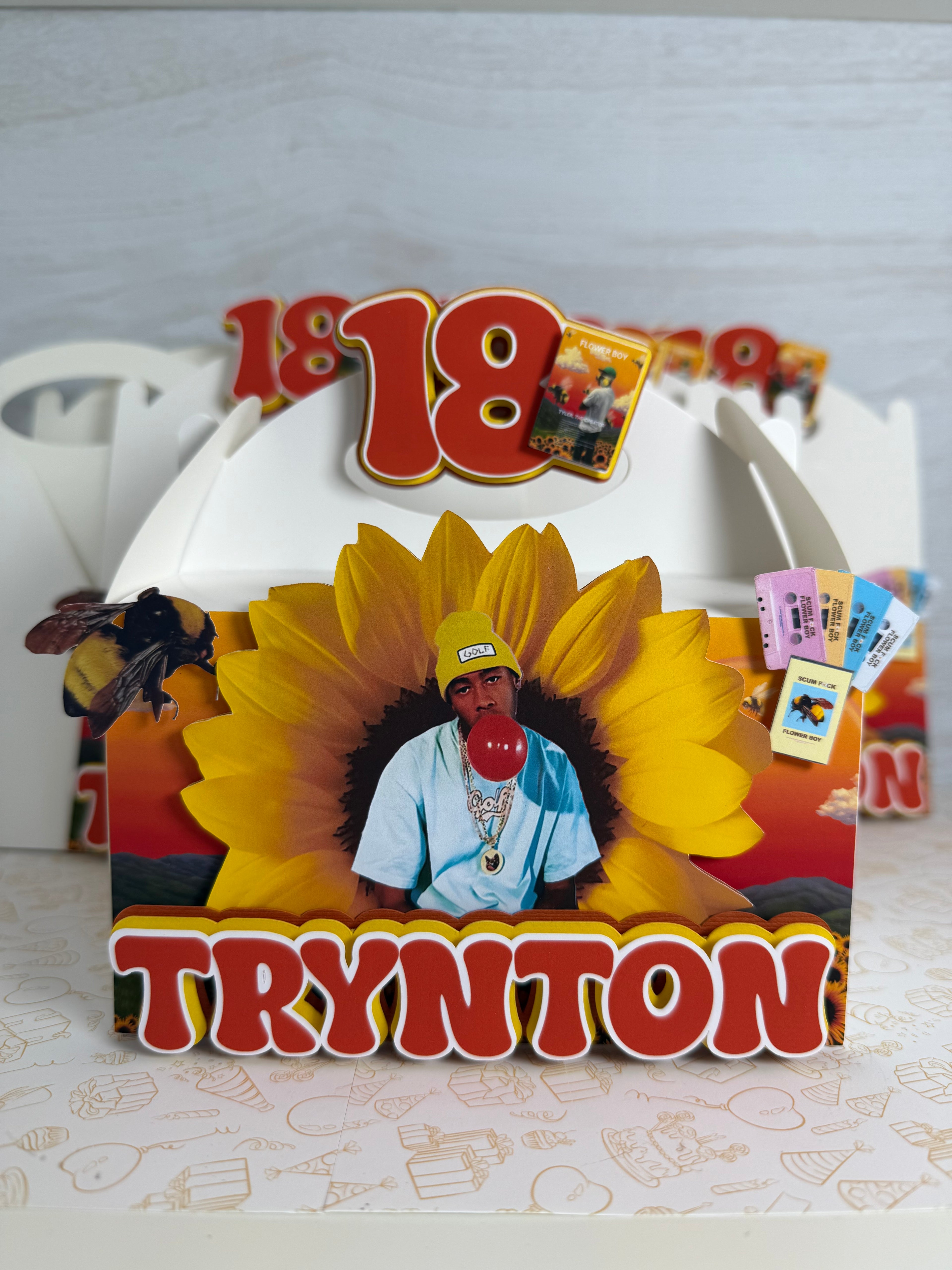 Flower boy Tyler the creator favor boxes