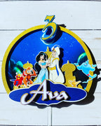 Aladdin cake topper