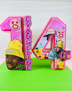 Tyler the creator 3D numbers each number