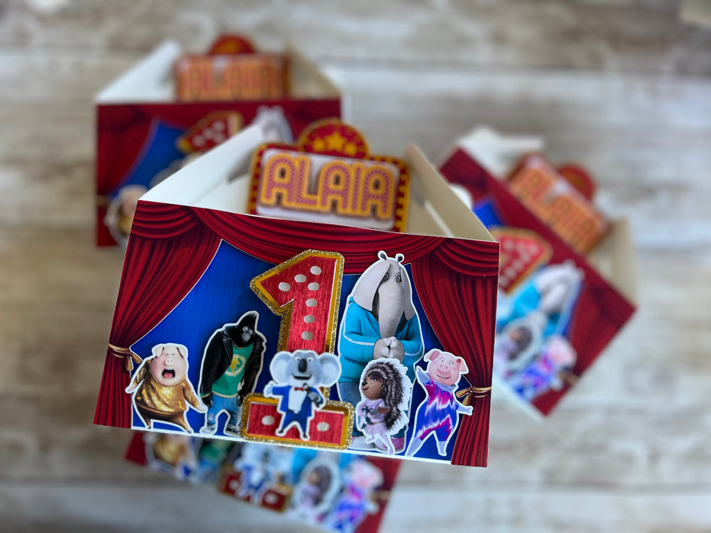 Sing Favor Boxes