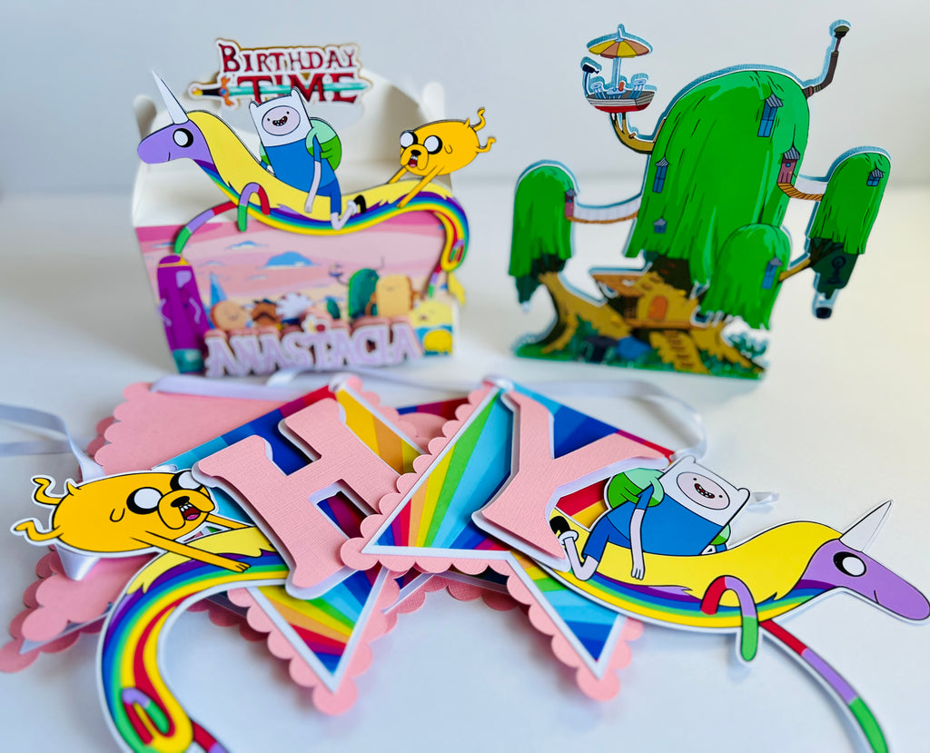 Adventure Time Favor Boxes