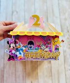 Minnie Mouse Bowtique party favor boxes