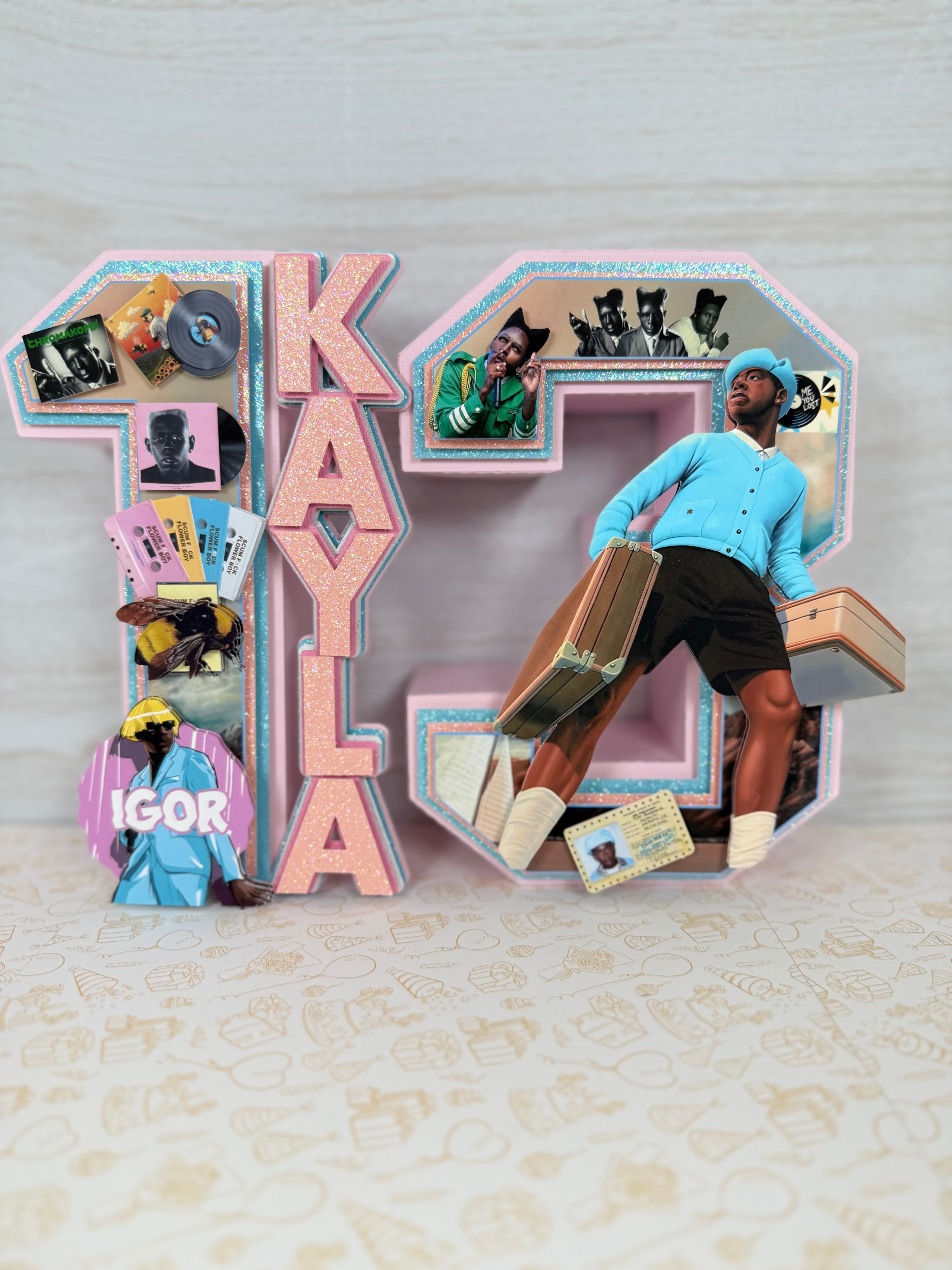 Call Me If You Get Lost 3D Numbers