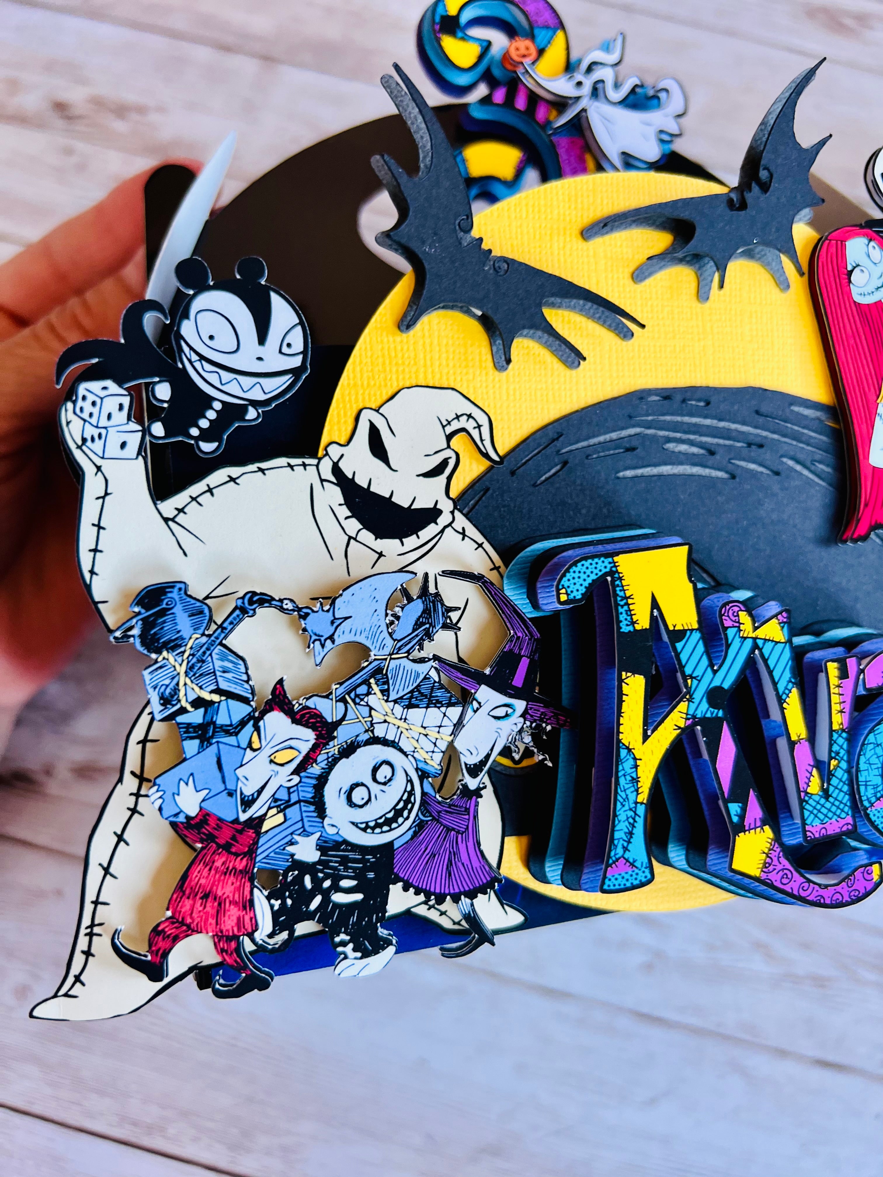 Nightmare Before Christmas favor boxes