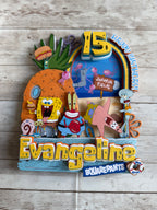 Spongebob Squarepants cake topper