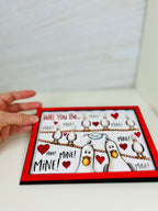 Will You Be Mine Valentine Card